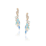 Elegant Marquise Stone Cluster Evening Earrings_22 colors