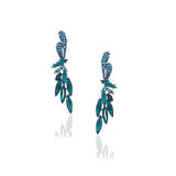 Elegant Marquise Stone Cluster Evening Earrings_22 colors