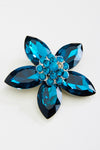 Fancy Marquise Crystal Flower Pin Brooch_7 colors