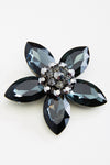 Fancy Marquise Crystal Flower Pin Brooch_7 colors