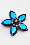 Fancy Marquise Crystal Flower Pin Brooch_7 colors