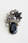 Elegant Fancy Crystal Flower Vase Brooch_8 colors