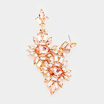 Fancy Marquise Crystal Cluster Evening Earring_5 colors