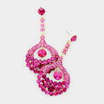 Crystal Bubble Drop Dangle Earring_10 colors