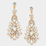 Exotic Statement Crystal Earrings_6 colors