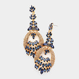 Marquise Fancy Crystal Petal Drop Earring_9 colors