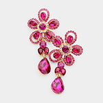 Cute Flower Fancy crystal Earring_18 colors