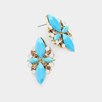 Charming Crystal Stud Earring_18 colors