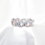 Fancy High quality Swarovski crystal Hinged Bracelet