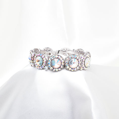 Fancy High quality Swarovski crystal Hinged Bracelet