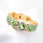 Fancy High quality Swarovski crystal Hinged Bracelet