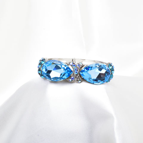 Fancy High quality Crystal Hinged Bracelet