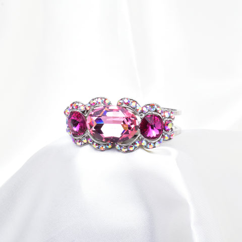 Fancy High quality Crystal Hinged Bracelet