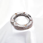 Fancy Swarovski crystal Hinged Bracelet