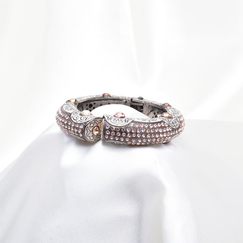 Fancy Swarovski crystal Hinged Bracelet