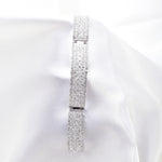 Fancy High quality Swarovski crystal Hinged Bracelet