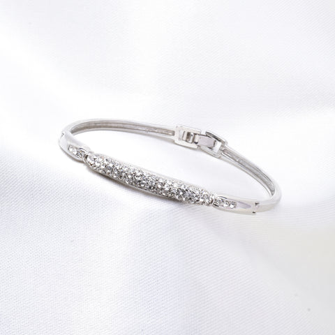 Fancy High quality crystal Hinged Bracelet