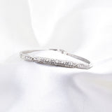 Fancy High quality crystal Hinged Bracelet