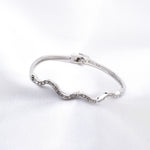 Fancy High quality crystal Hinged Bracelet