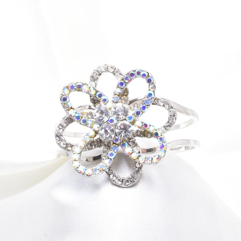 Fancy High quality Flower Hinged Bracelet