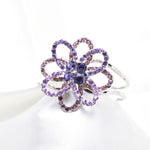 Fancy High quality Flower Hinged Bracelet