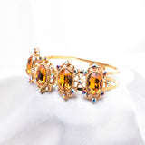 Fancy High quality Swarovski crystal Hinged Bracelet