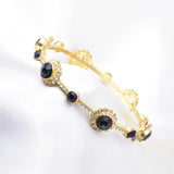 Fancy High quality Swarovski crystal Hinged Bracelet