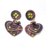 Classic Patina Dangle Earring_3 colors