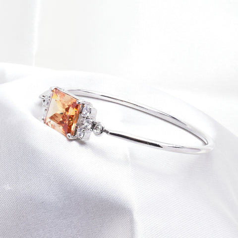 Elegant Charming CZ Bangle