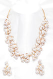 Atypical Elegant Classical Crystal Necklace Set_2 colors