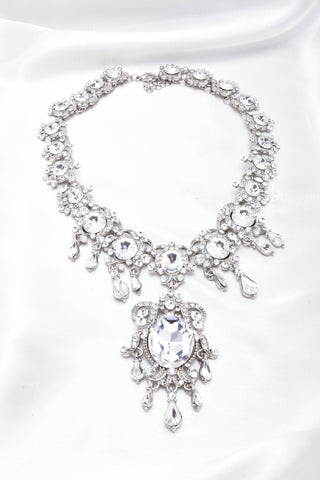 Classical Victorian Fancy crystal Necklace