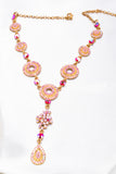 Charming Victorian crystal Necklace_2 colors