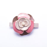 French style Acrylic Flower Hair Barrette