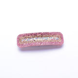 Rectangle French style Acrylic  Hair Barrette_5 colors