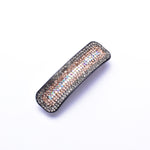 Rectangle French style Acrylic  Hair Barrette_5 colors