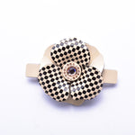 French style Acrylic Flower Hair Barrette