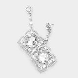 Crystal Floral Earrings_11 colors