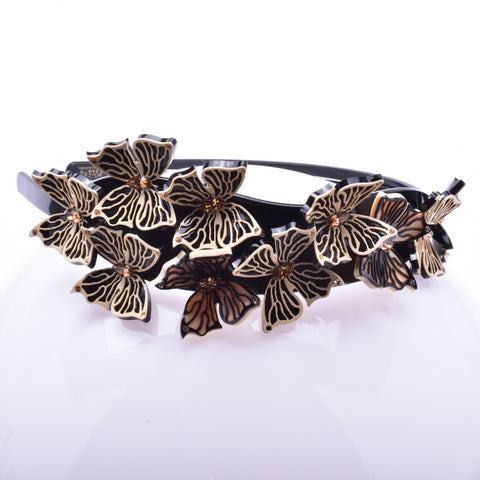 Elastic French style Butterfly Hair band for Women and Girls