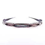 Elastic French style Crystal Hair band for Women and Girls