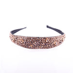 Elastic French style Crystal Hair band for Women and Girls