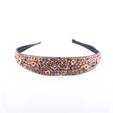 Elastic French style Crystal Hair band for Women and Girls