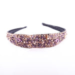 Elastic French style Crystal Hair band for Women and Girls