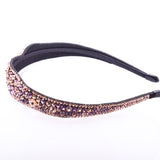 Elastic French style Crystal Hair band for Women and Girls