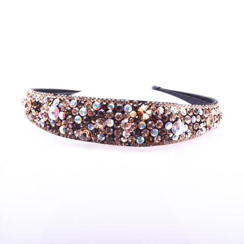 Elastic French style Crystal Hair band for Women and Girls