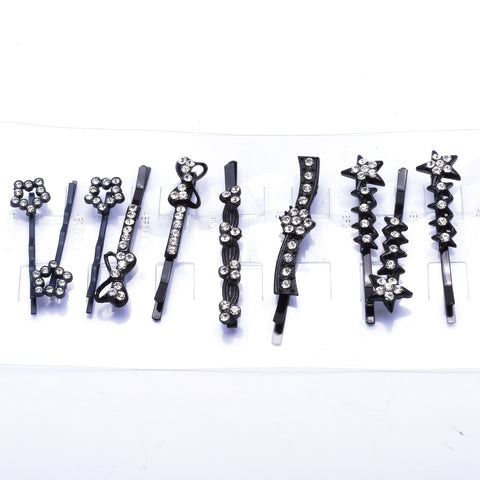 Crystal Assorted shape Bobby pin