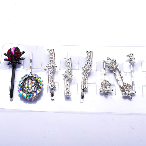 Crystal Assorted shape Bobby pin