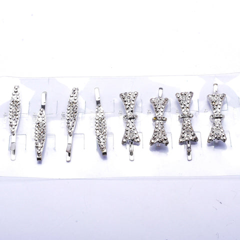 Crystal Assorted shape Bobby pin