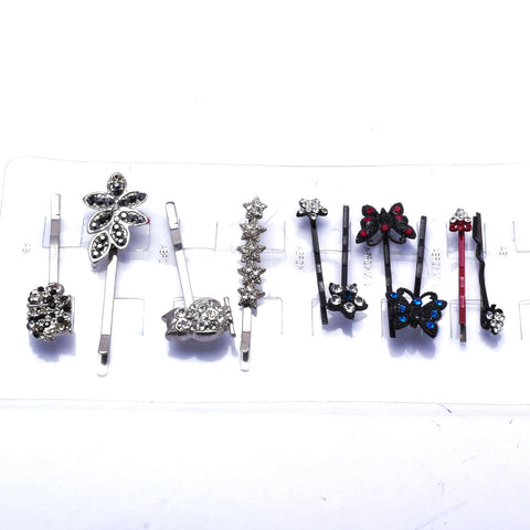 Crystal Assorted shape Bobby pin