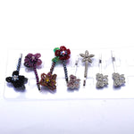 Crystal Beads & Assorted shape Bobby pin