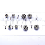 Crystal Assorted shape Bobby pin